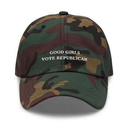 Good Girls Vote Republican Dad Hat