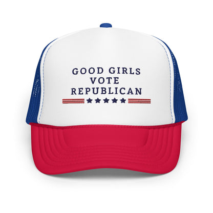 Good Girls Vote Republican Trucker Hat